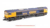RT-N66-GBO-704 Revolution Trains Class 66 Diesel Loco number 66 704 - GBRf original